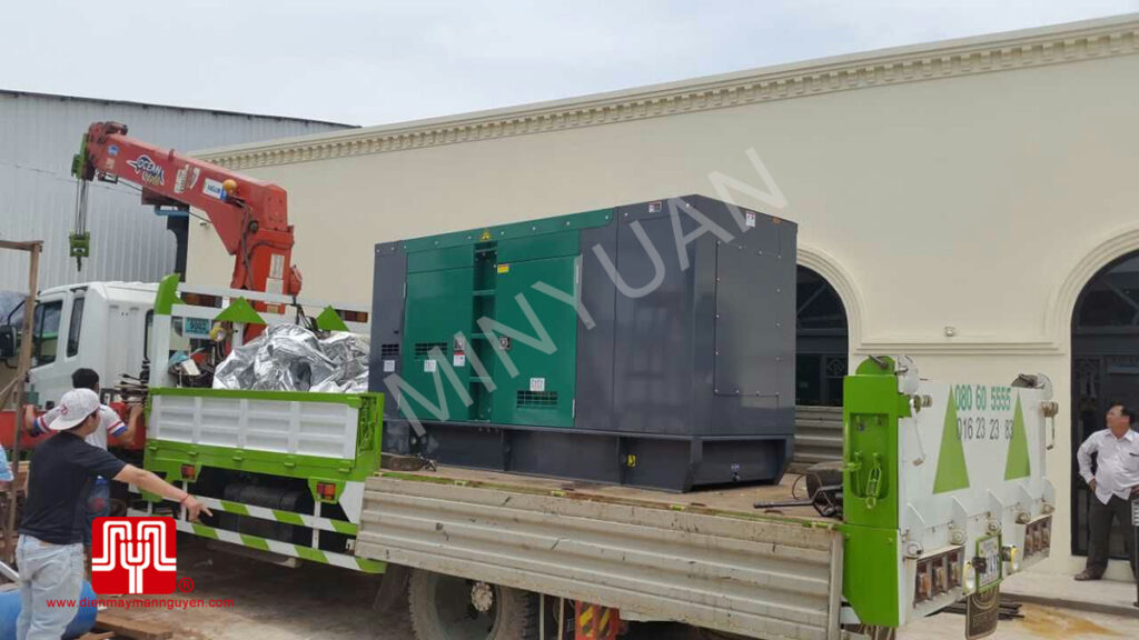 Máy phát điện Cummins 120kva bàn giao tại Cambodia 28/07/2015