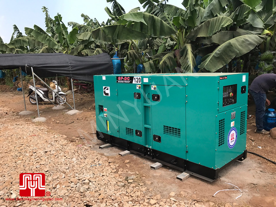 Máy phát điện Cummins 120kva bàn giao tại TPHCM ngày 25/03/2018