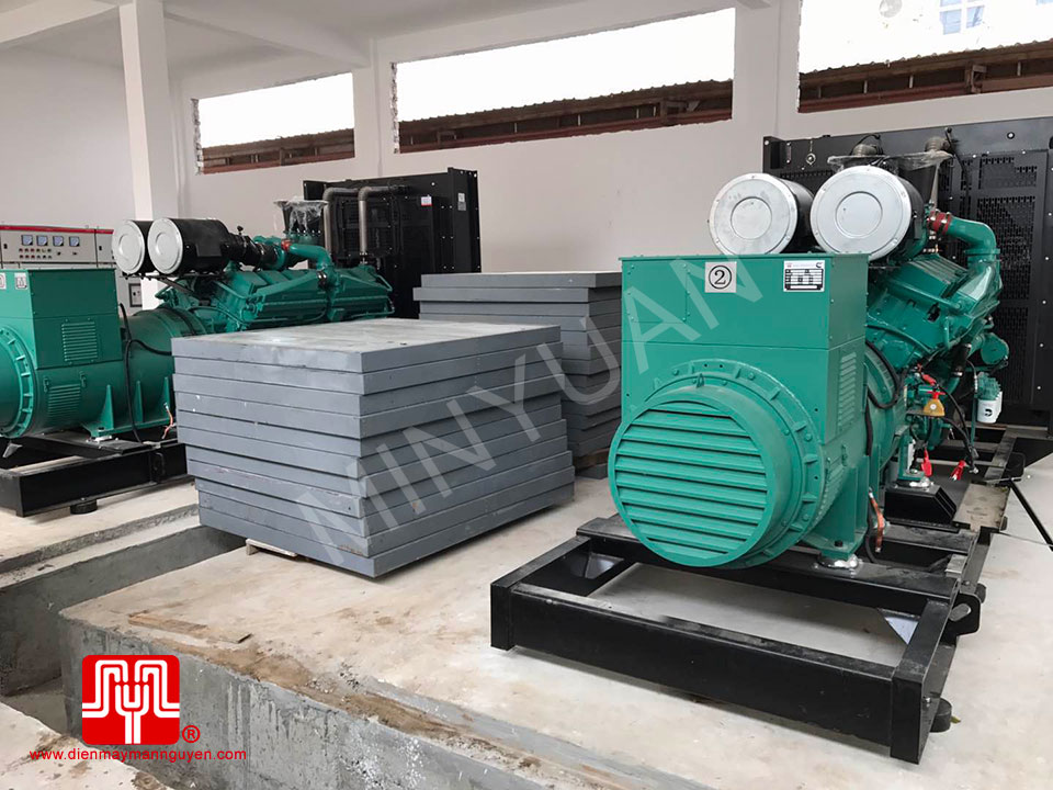 Hai máy phát điện Cummins 1250kva bàn giao tại Cambodia ngày 10/05/2018