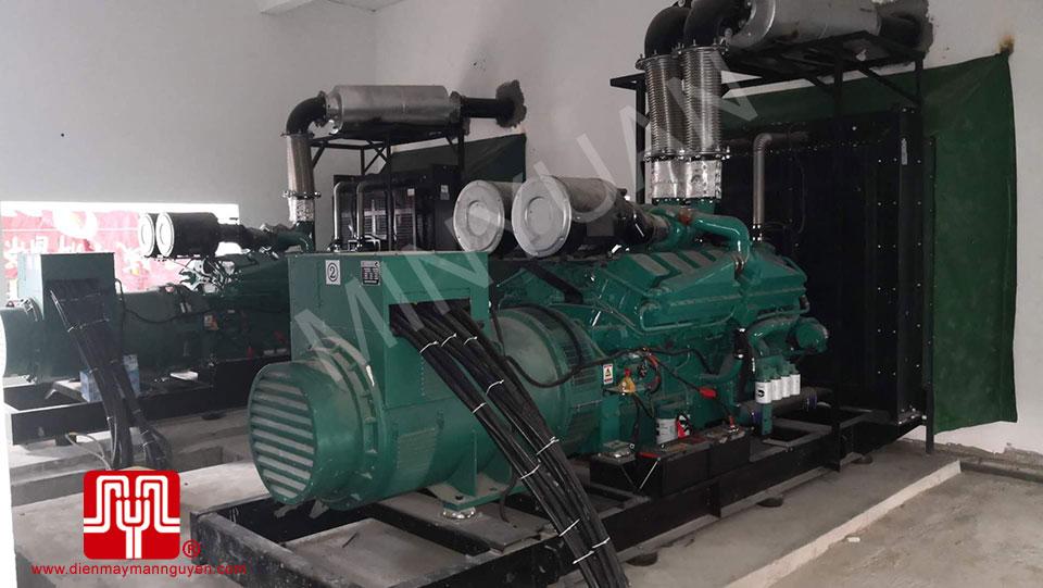 Hai máy phát điện Cummins 1250kva bàn giao tại Cambodia ngày 10/05/2018