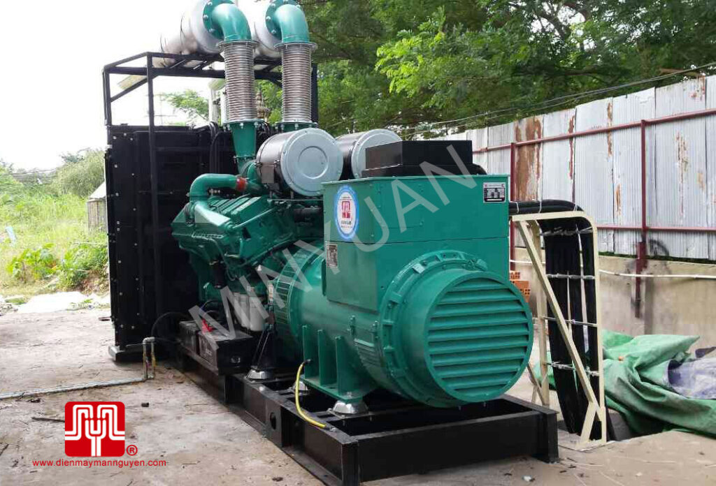 Máy phát điện Cummins 1250kva bàn giao tại Cambodia 08/12/2014