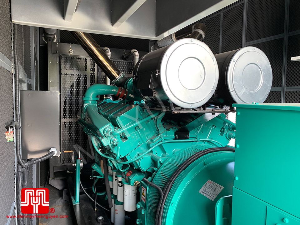 Máy phát điện Cummins 1250kva bàn giao ngày 14/06/2019