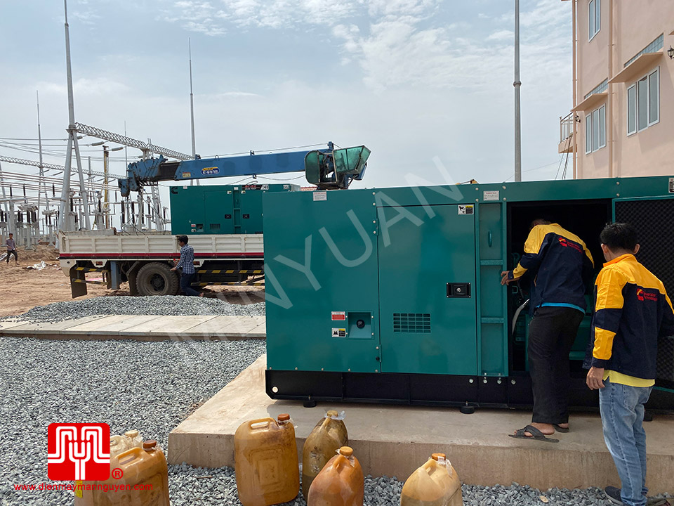 Máy phát điện Cummins 140kva bàn giao ngày 28/04/2020