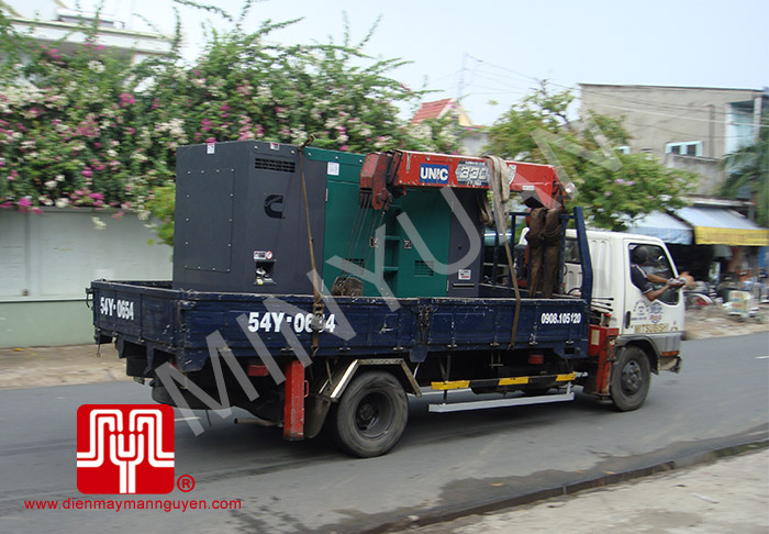 Máy phát điện Cummins 140kva bàn giao tại TPHCM 06/06/2014