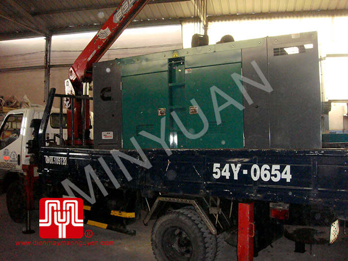 Máy phát điện Cummins 140kva bàn giao tại TPHCM 06/06/2014