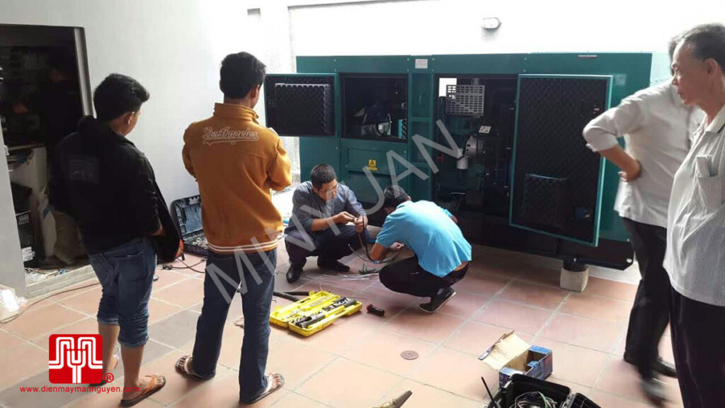 Máy phát điện Cummins 140kva bàn giao tại Cambodia 06/12/2015