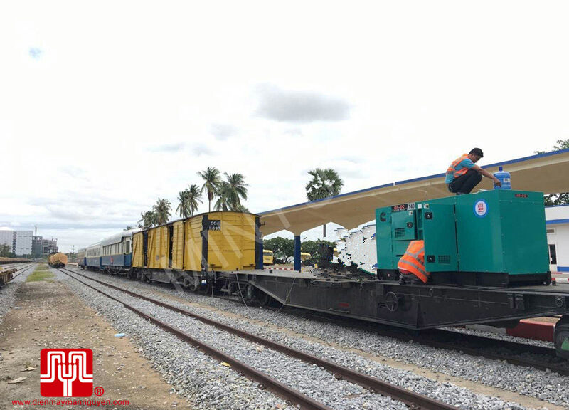 Máy phát điện Cummins140kva bàn giao tại Cambodia 08/08/2016