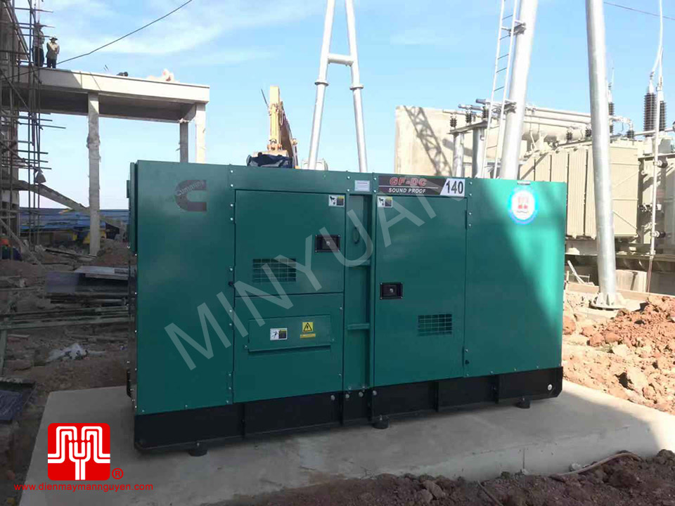 Máy phát điện Cummins 140kva bàn giao ngày 10/12/2019