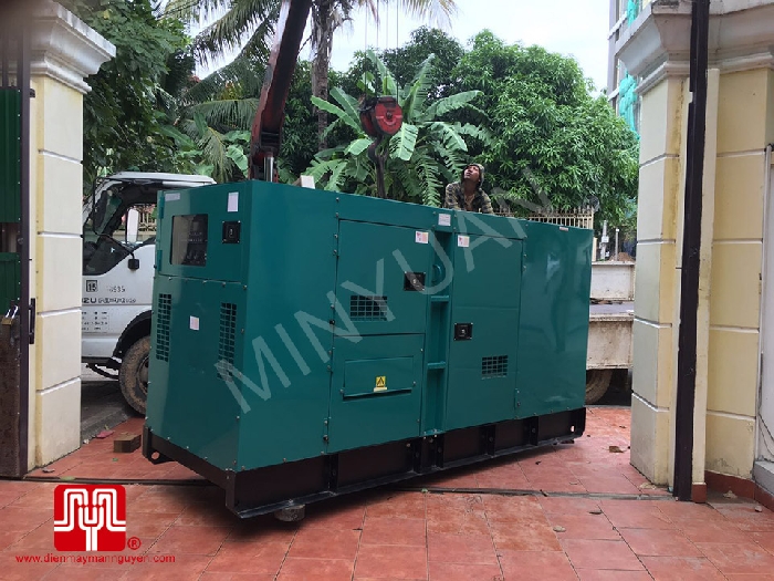 Máy phát điện Cummins 140kva bàn giao tại Cambodia ngày 20/11/2017