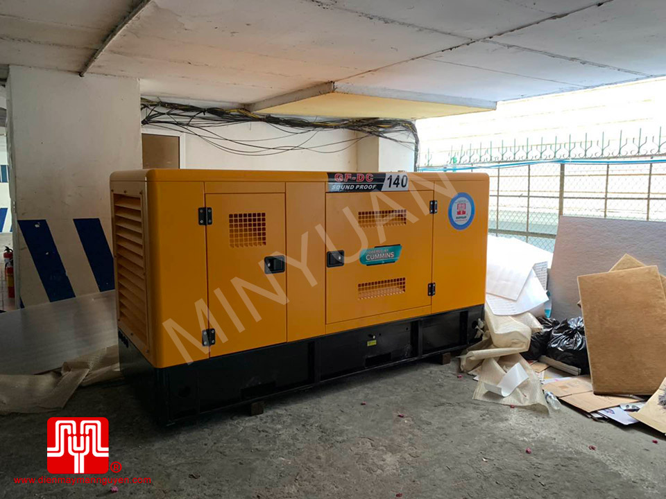 Máy phát điện Cummins 140kva bàn giao ngày 23/03/2019