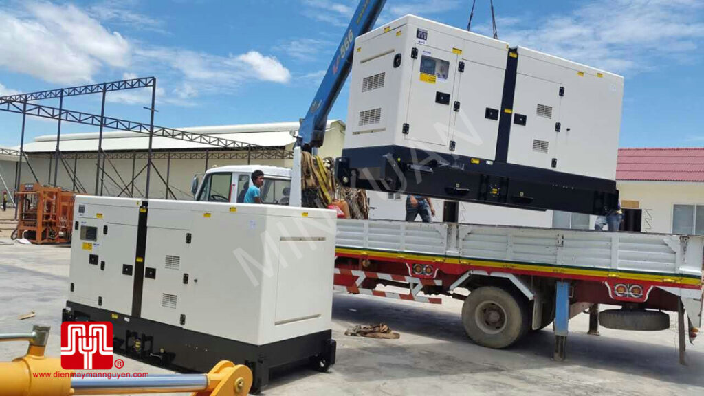 Máy phát điện Cummins 140kva bàn giao tại Cambodia 23/08/2015