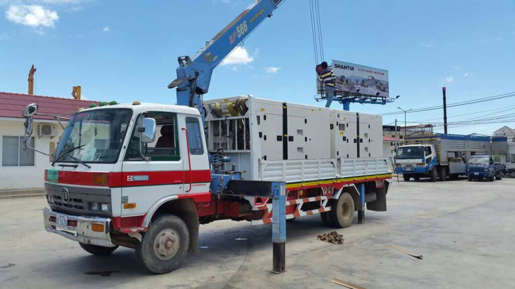 Máy phát điện Cummins 140kva bàn giao tại Cambodia 23/08/2015