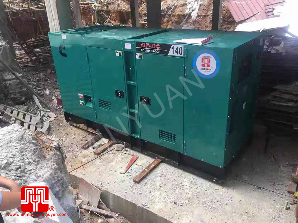 Máy phát điện Cummins 140kva bàn giao ngày 24/11/2018