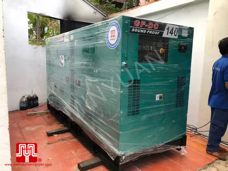 Máy phát điện Cummins 140kva bàn giao tại TPHCM ngày 27/04/2018