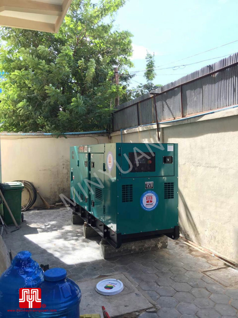 Máy phát điện Cummins 140kva bàn giao tại Cambodia 28/06/2016