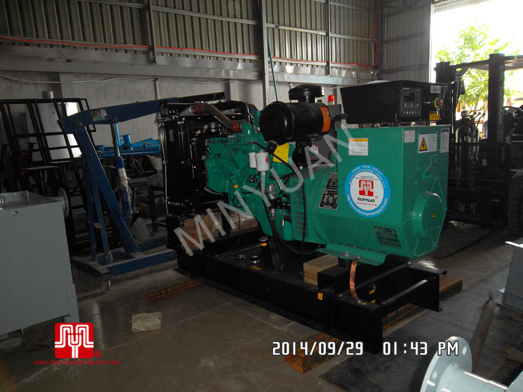 Máy phát điện Cummins 140kva giao tại Cambodia 29/09/2014