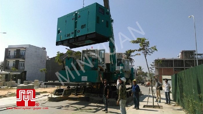 Máy phát điện Cummins 160kva bàn giao tại TPHCM 05/04/2016