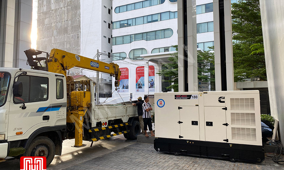 Máy phát điện Cummins 180kva bàn giao 02/12/2020