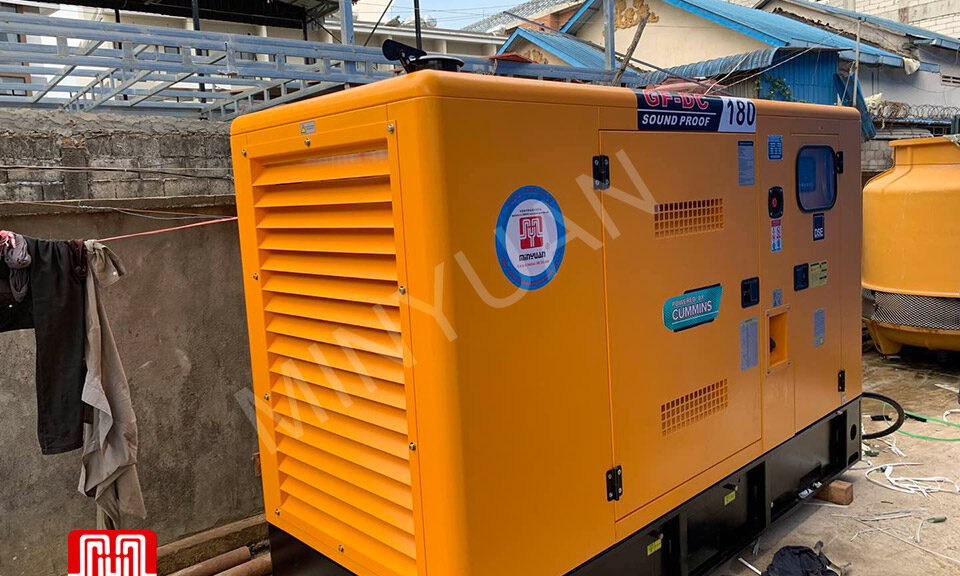 Máy phát điện Cummins 180kva bàn giao ngày 08/04/2019