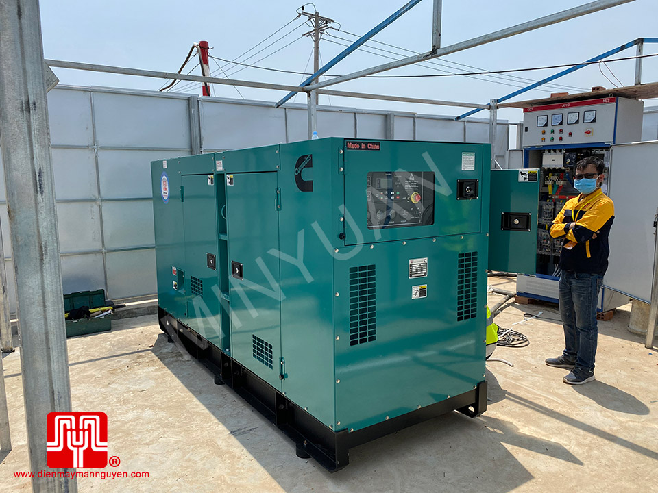 Máy phát điện Cummins 180kva bàn giao ngày 12/05/2020