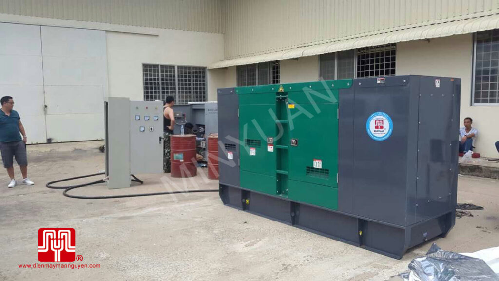 Máy phát điện Cummins 180kva bàn giao tại Cambodia 23/08/2015