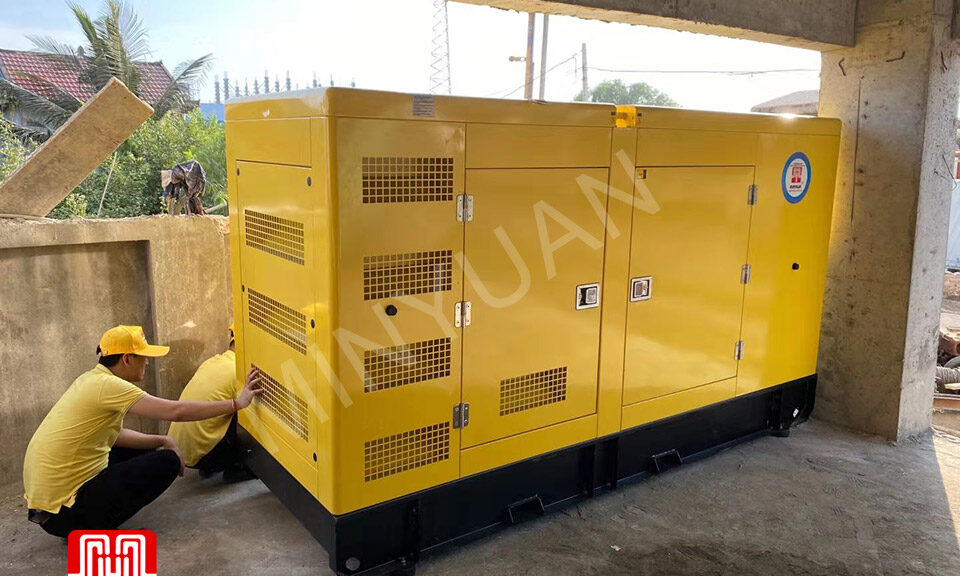 Máy phát điện Cummins 180kva bàn giao ngày 24/12/2019