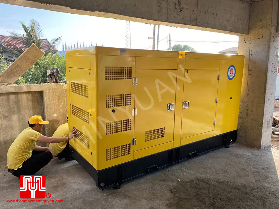 Máy phát điện Cummins 180kva bàn giao ngày 24/12/2019