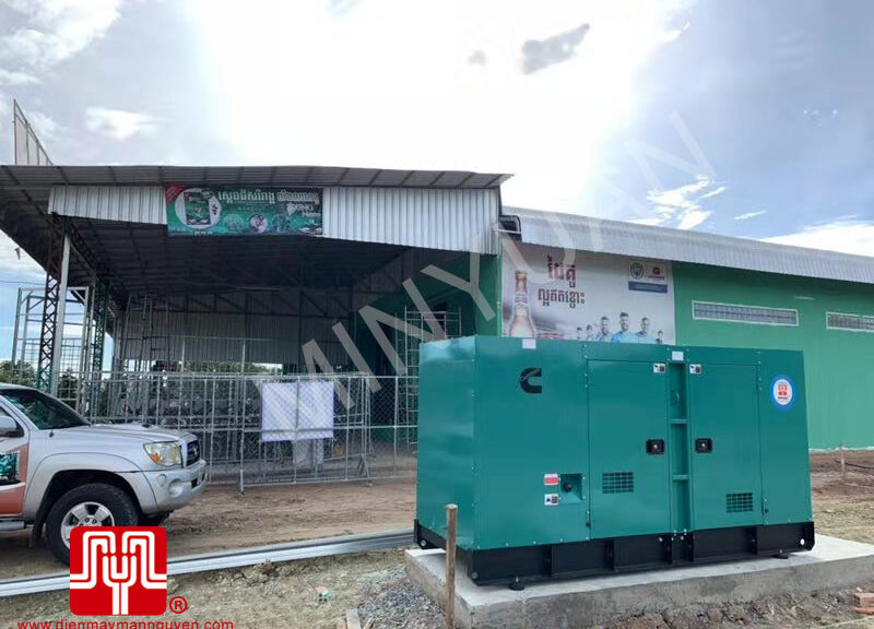 Máy phát điện Cummins 180kva bàn giao ngày 31/07/2019