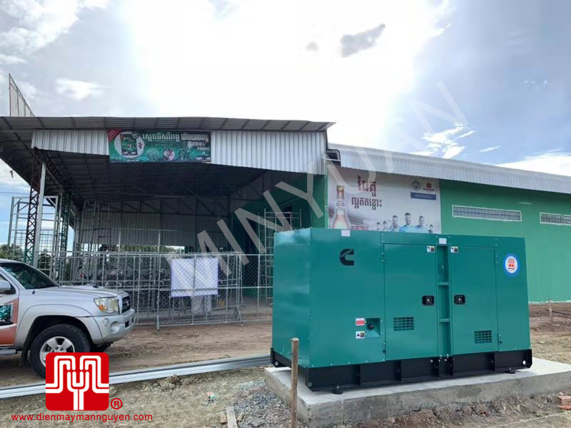 Máy phát điện Cummins 180kva bàn giao ngày 31/07/2019