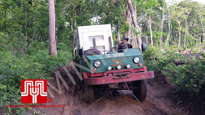 Máy phát điện Cummins 200kva có vỏ cách âm bàn giao tại Cambodia 05/06/2014