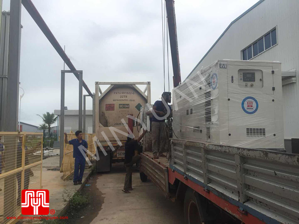 Máy phát điện Cummins 200kva bàn giao tại Cambodia ngày 05/06/2018