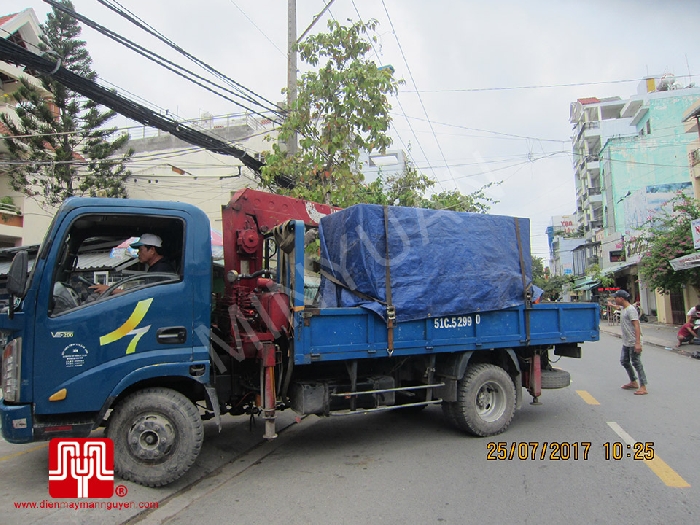 Máy phát điện Cummins 200kva bàn giao TPHCM 25/07/2017