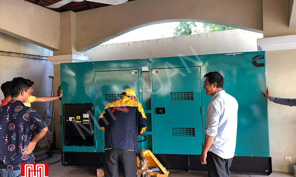 Máy phát điện Cummins 250kva bàn giao ngày 02/10/2019