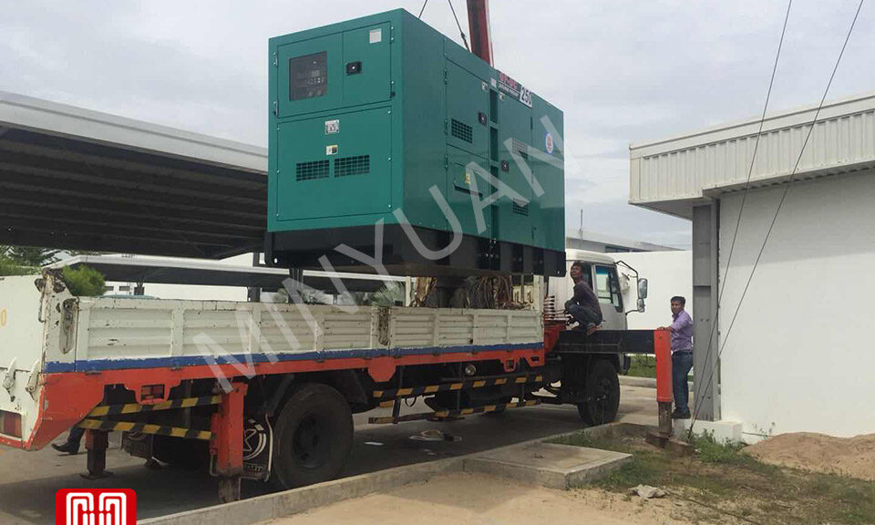 Máy phát điện Cummins 250kva bàn giao tại Cambodia ngày 03/08/2018