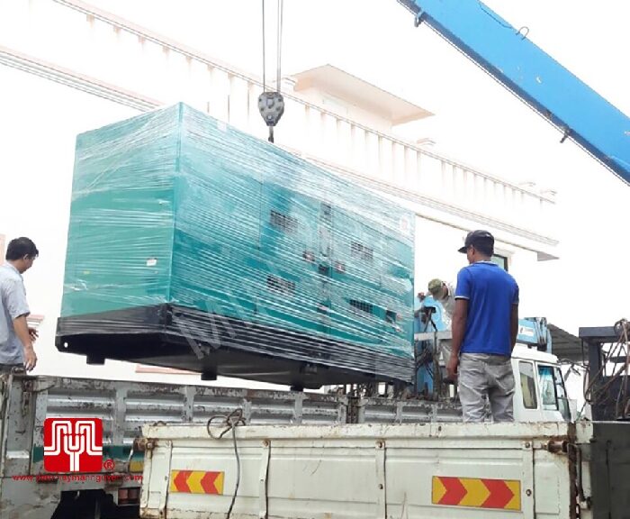 Máy phát điện Cummins 250kva bàn giao tại Cambodia ngày 08/10/2017