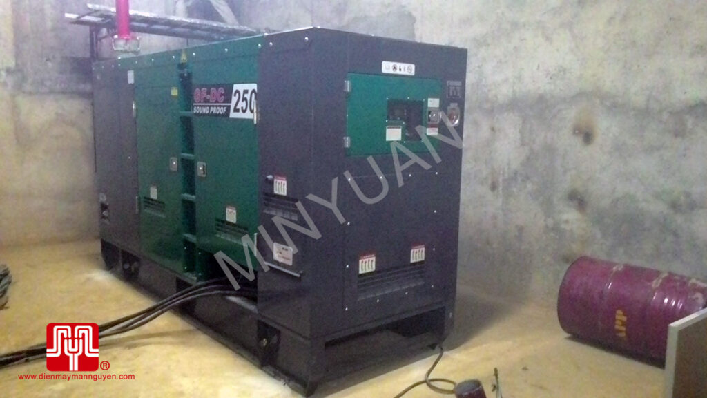 Máy phát điện Cummins 250kva bàn giao tại TPHCM 08/11/2014