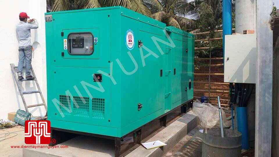 Máy phát điện Cummins 250kva bàn giao tại Cambodia 16/02/2015