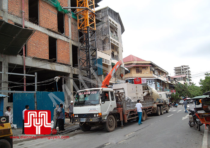 Máy phát điện Cummins 250kva bàn giao tại TPHCM 27/06/2014