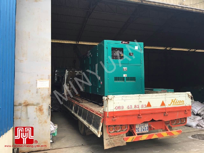 Máy phát điện Cummins 250kva bàn giao tại Cambodia 27/06/2016