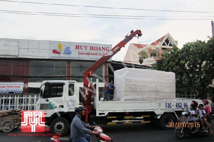 Máy phát điện Cummins 250kva bàn giao tại TPHCM 30/09/2015