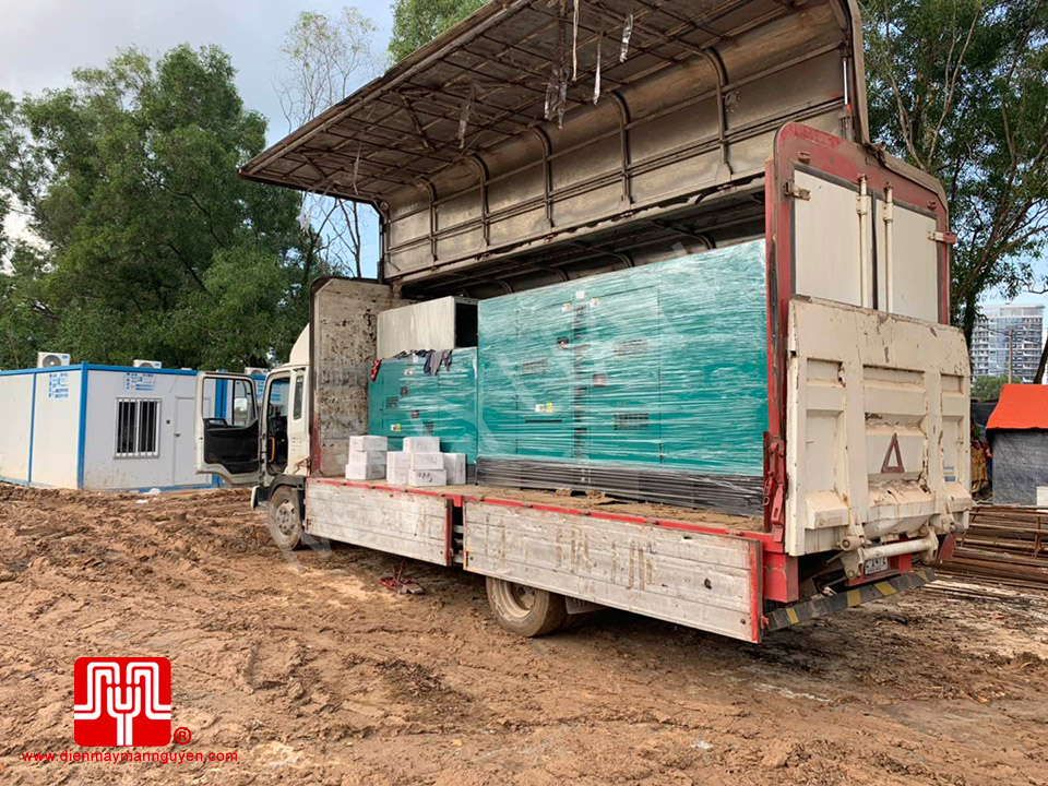 Máy phát điện Cummins 250kva bàn giao ngày 31/05/2019