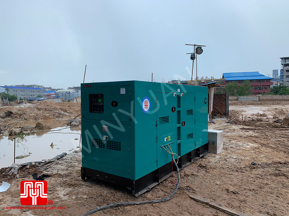 Máy phát điện Cummins 250kva bàn giao ngày 31/05/2019