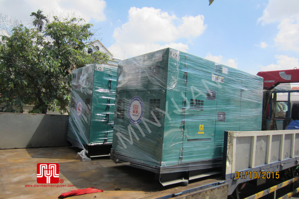 Máy phát điện Cummins 30kva bàn giao tại TPHCM 01/10/2015