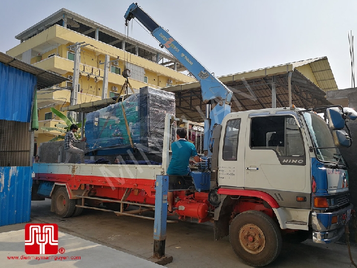 Máy phát điện Cummins 375kva bàn giao tại Cambodia 16/02/2017