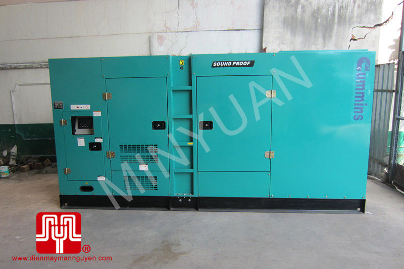 Máy phát điện Cummins 375kva bàn giao tại TPHCM 11/11/2015