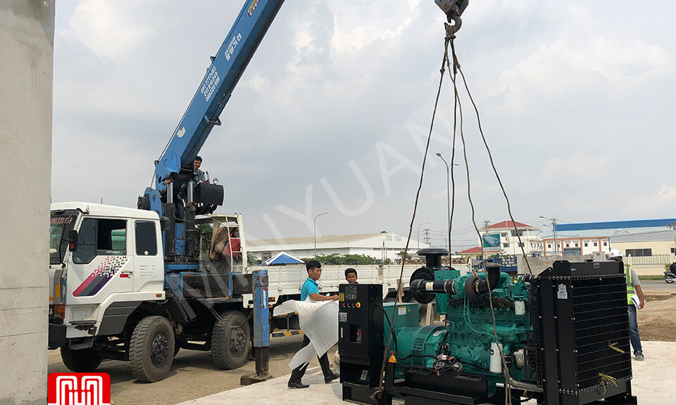 Máy phát điện Cummins 400kva bàn giao ngày 26/11/2019