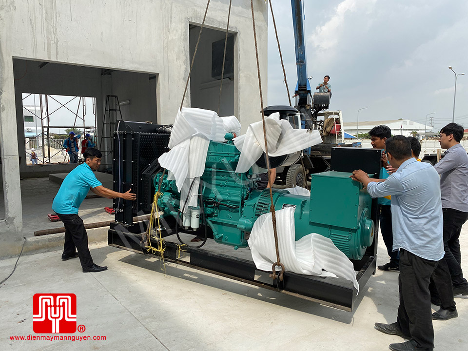 Máy phát điện Cummins 400kva bàn giao ngày 26/11/2019