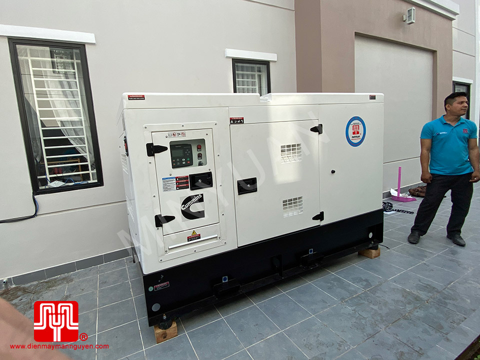 Máy phát điện Cummins 40kva bàn giao ngày 01/11/2019