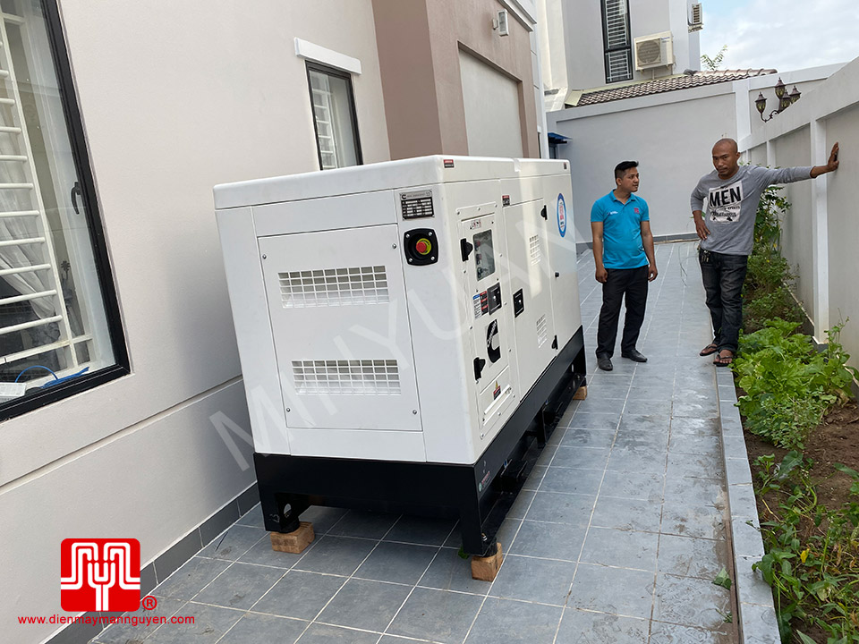 Máy phát điện Cummins 40kva bàn giao ngày 01/11/2019