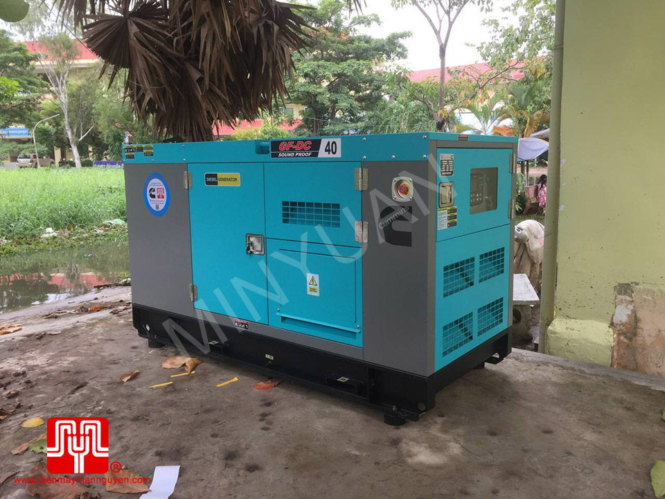 Máy phát điện Cummins 40kva bàn giao 09/09/2021